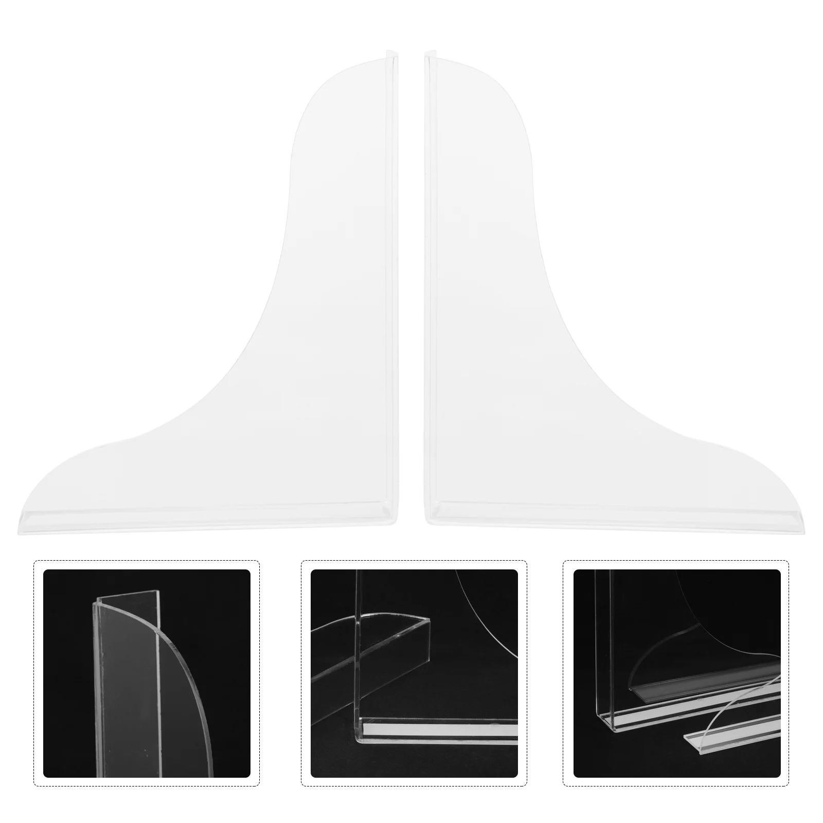 2 Pcs Splash Guard 2-piece Set Kitchen Sink Shower Proof Water Guards Corner Splashing For Bathtub Acrylic Bathroom
2 Pcs Splash Guard 2-piece Set Kitchen Sink Shower Proof Water Guards Corner Splashing For Bathtub Acrylic Bathroom