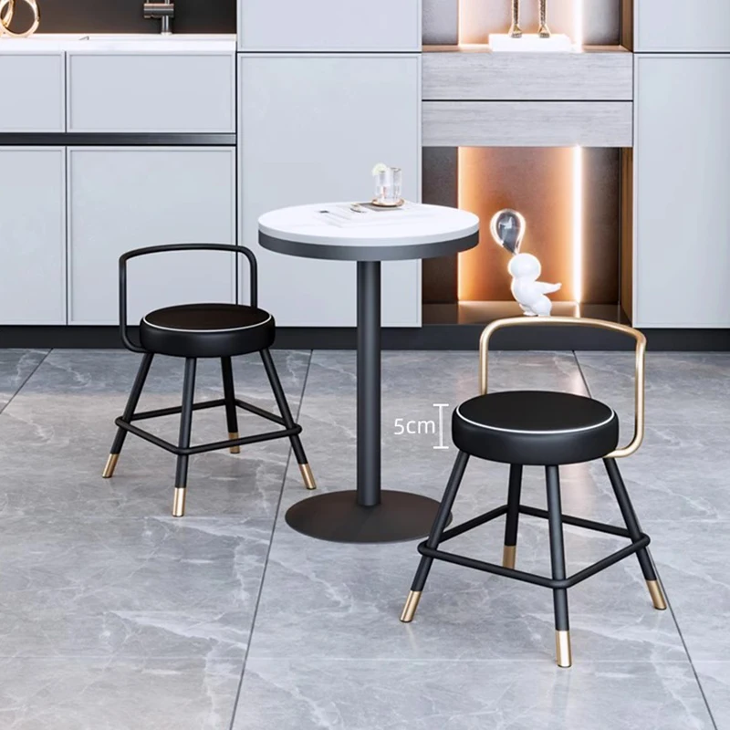 Minimalist Retro Bar Chairs Black Dressing Office Ergonomic Bar Chairs Design Gold Sillas Para Comedor Balcony Furniture Fg16
Minimalist Retro Bar Chairs Black Dressing Office Ergonomic Bar Chairs Design Gold Sillas Para Comedor Balcony Furniture Fg16