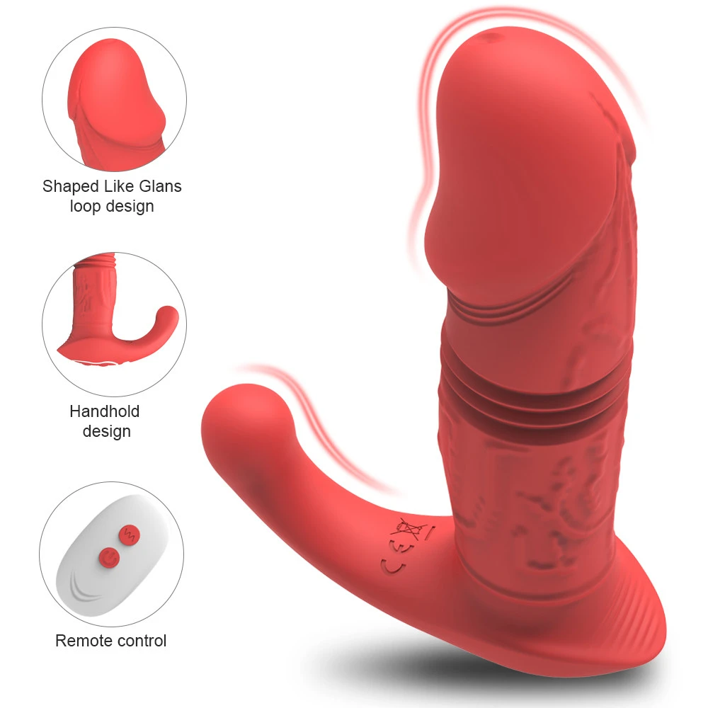 Телескопический Анальный Вибратор