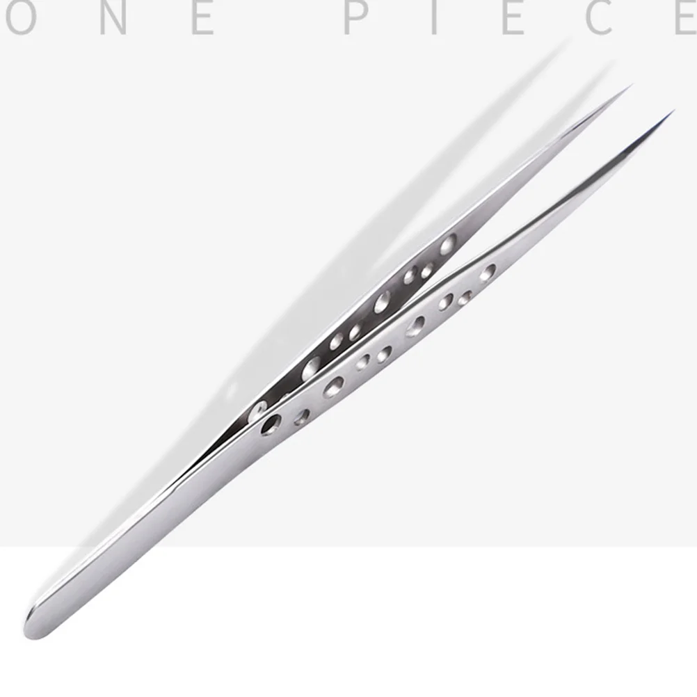 

2PCS Anti-static Eyebrow Tweezers Nonmagnetic Professional Nail Tweezers Nail Tool for Woman Manicure Store Home