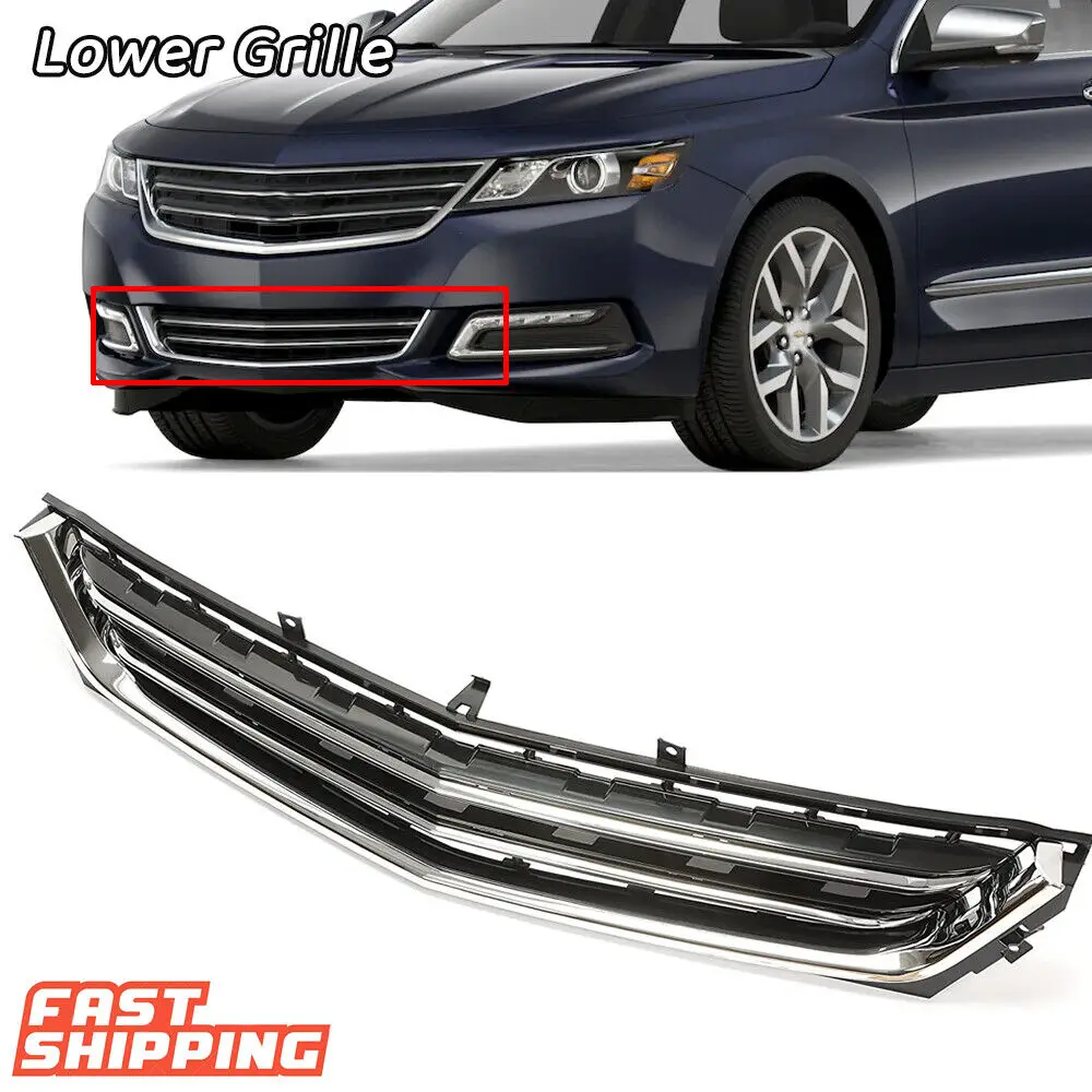 Нижняя решетка переднего бампера для Chevrolet Impala 2014-2020 черного цвета 23354886
Нижняя решетка переднего бампера для Chevrolet Impala 2014-2020 черного цвета 23354886