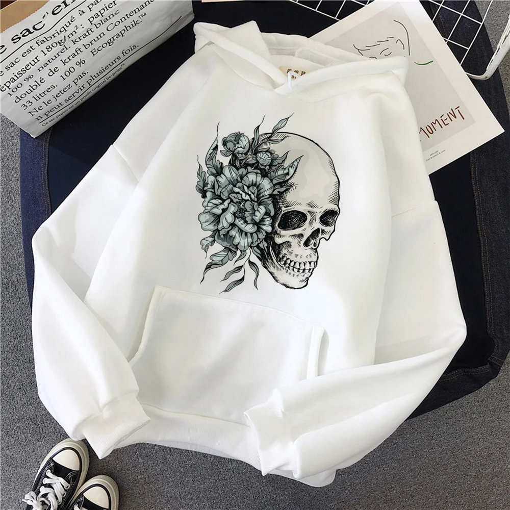 Skull hoodies women Winter anime graphic Korean style clothes women harajuku Pullover
Skull hoodies women Winter anime graphic Korean style clothes women harajuku Pullover