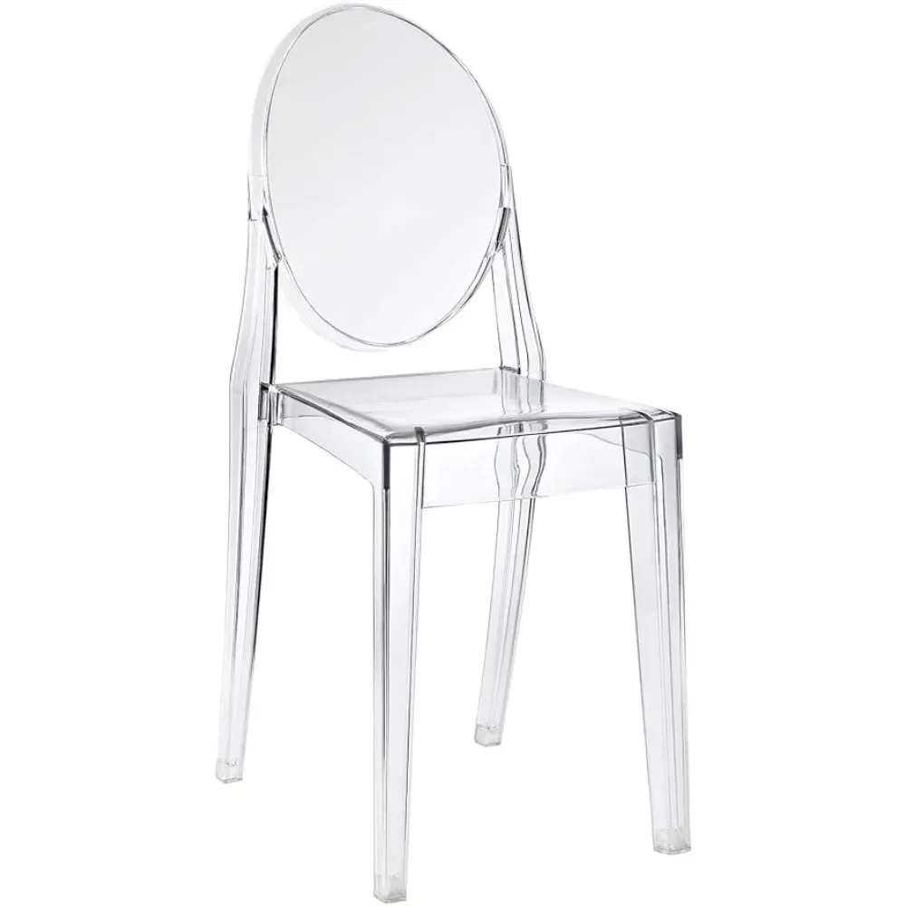 Casper Modern Acrylic Stacking Kitchen and Dining Room Chair in Clear - Fully Assembled Freight Free Chairs for Kitchen Home
Casper Modern Acrylic Stacking Kitchen and Dining Room Chair in Clear - Fully Assembled Freight Free Chairs for Kitchen Home