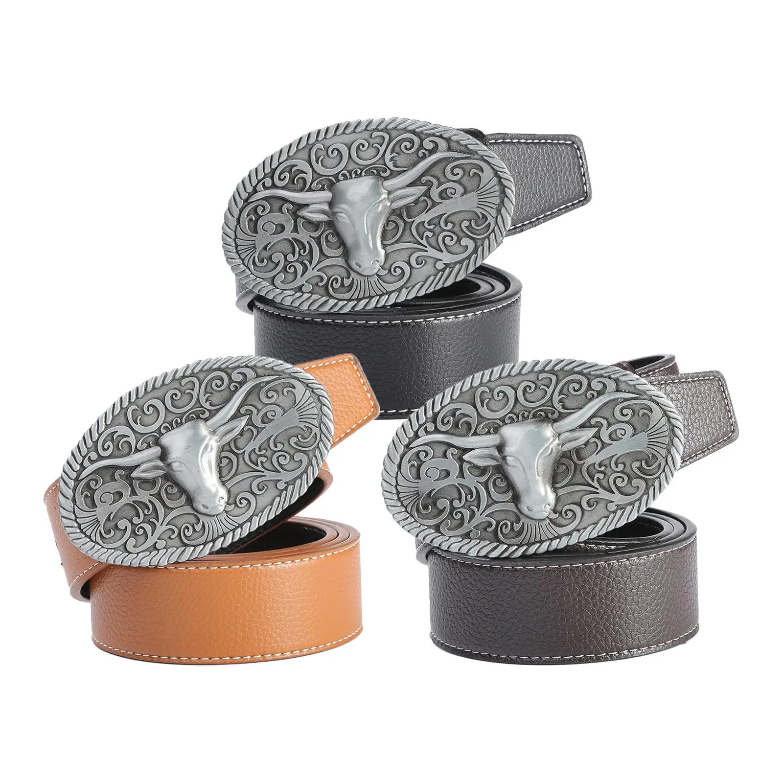 PU Leather Buckle Belts Western Belt Floral Engraved Buckle Belt Adjustable Belts Waist Strap Mens Belt for Friends Father Gifts
PU Leather Buckle Belts Western Belt Floral Engraved Buckle Belt Adjustable Belts Waist Strap Mens Belt for Friends Father Gifts