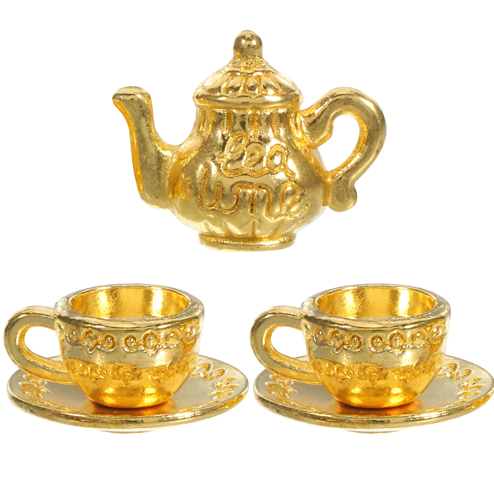 Miniature Tea Cup Set 3 Sets 1 12 Dollhouse Teapot Tea Cup Tea Saucers Mini Metal Teapot Set Dollhouse Accessories Decorations
Miniature Tea Cup Set 3 Sets 1 12 Dollhouse Teapot Tea Cup Tea Saucers Mini Metal Teapot Set Dollhouse Accessories Decorations