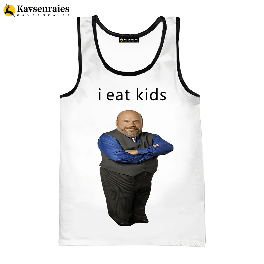 2023 New Fashion Bertram Eats Kids 3D Tank Tops Men Women White Vest Aesthetic Vintage Streetwear Oversized Sleeveless Shirts
2023 New Fashion Bertram Eats Kids 3D Tank Tops Men Women White Vest Aesthetic Vintage Streetwear Oversized Sleeveless Shirts