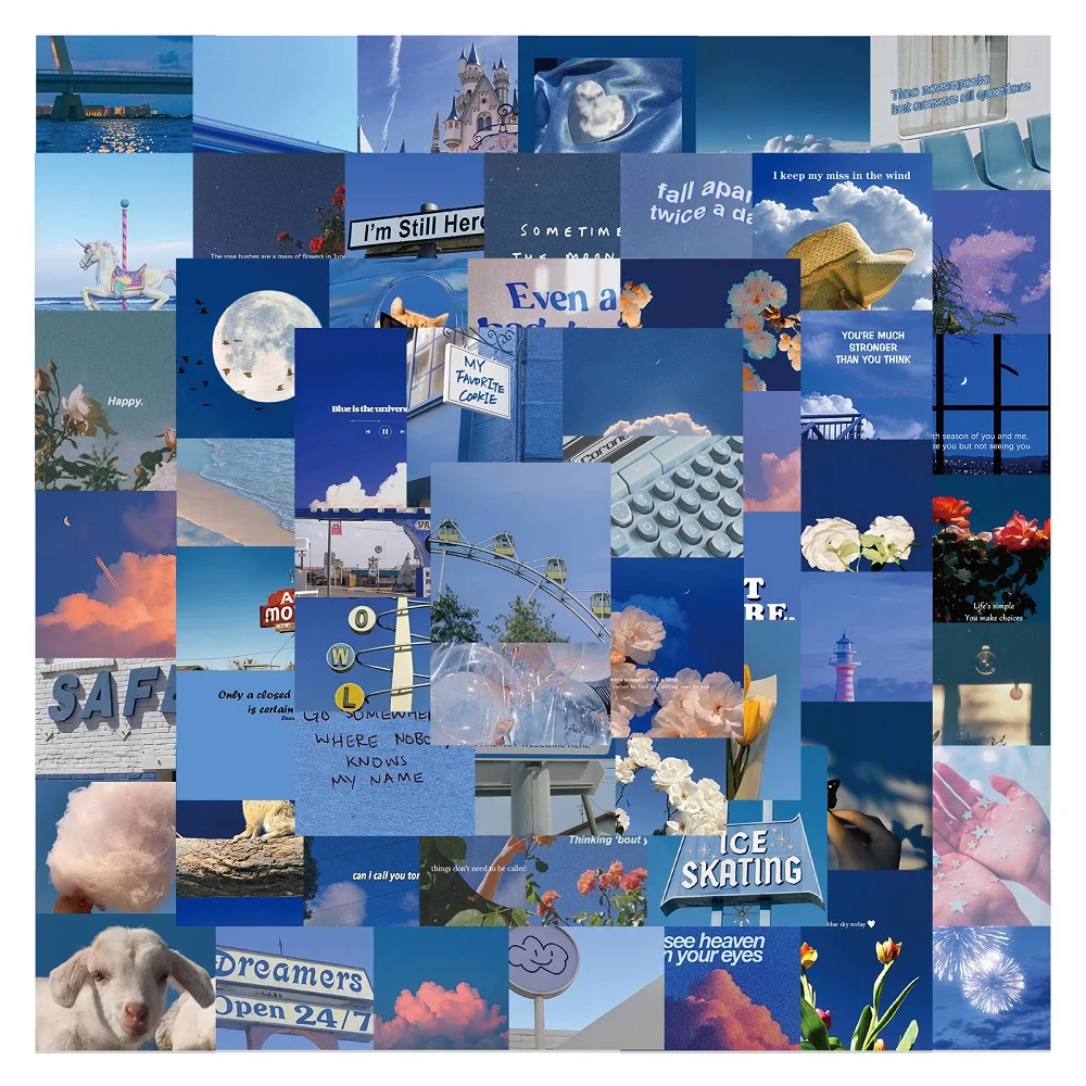 10/30/62 PCS Blue INS Style Simple Landscape Stickers Decals Kids DIY Toys Scrapbook Laptop Stationary Guitar Suitcase Sticker
10/30/62 PCS Blue INS Style Simple Landscape Stickers Decals Kids DIY Toys Scrapbook Laptop Stationary Guitar Suitcase Sticker