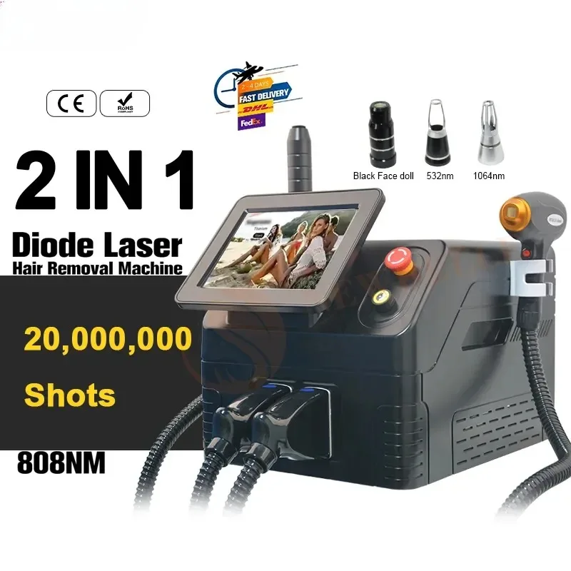 Picosecond Laser Handle 2 in 1 Q Switch nd yag permanent Tattoo Removal Handpiece Equal Laser peeling laser machine
Picosecond Laser Handle 2 in 1 Q Switch nd yag permanent Tattoo Removal Handpiece Equal Laser peeling laser machine