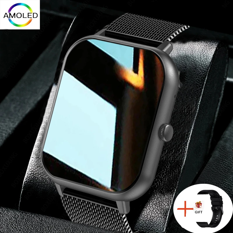 

2024 New Smart Watch Women Men Full Touch Dial Call Fitness Tracker Waterproof Bluetooth Answer Call Smartwatch Woman For Xioami