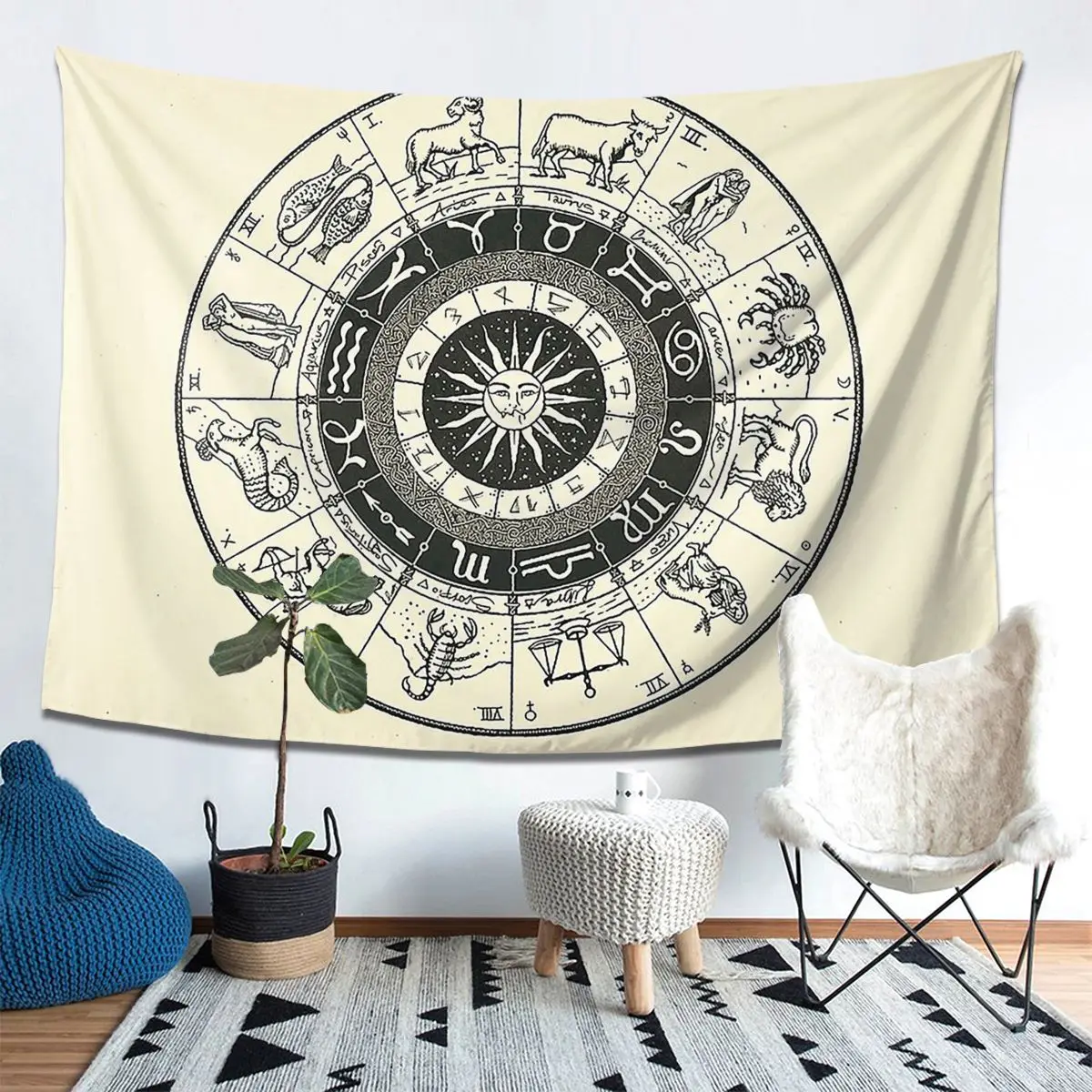 Vintage Zodiac And Astrology Chart Aesthetic Home Decor Tapestry Funny Wall Hanging Tapestries for Living Room Bedroom Dorm Room
Vintage Zodiac And Astrology Chart Aesthetic Home Decor Tapestry Funny Wall Hanging Tapestries for Living Room Bedroom Dorm Room