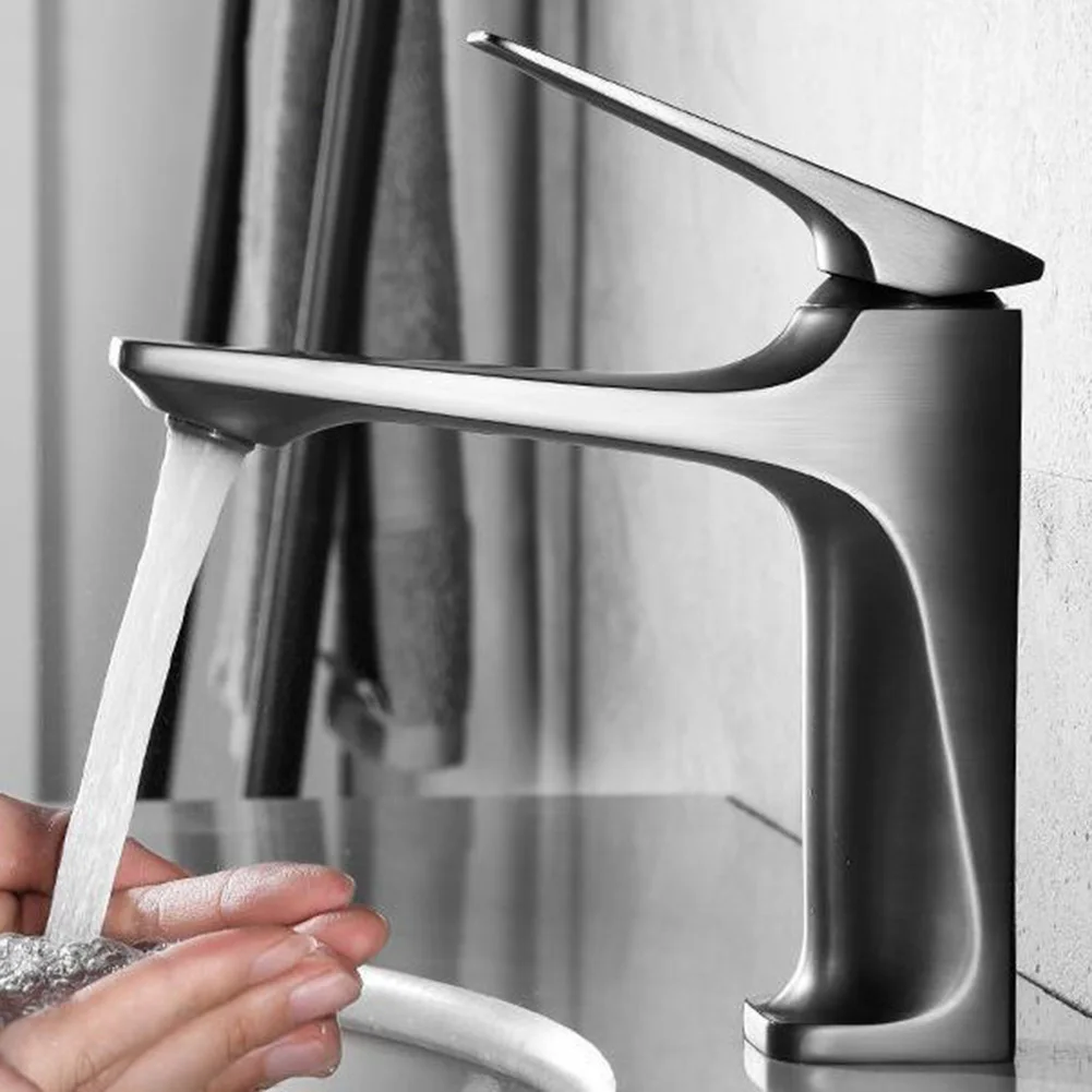 Modern Art Square Tap Bathroom Sink Hot Cold Mixer Tap Brass Vanity Basin Faucet
Modern Art Square Tap Bathroom Sink Hot Cold Mixer Tap Brass Vanity Basin Faucet