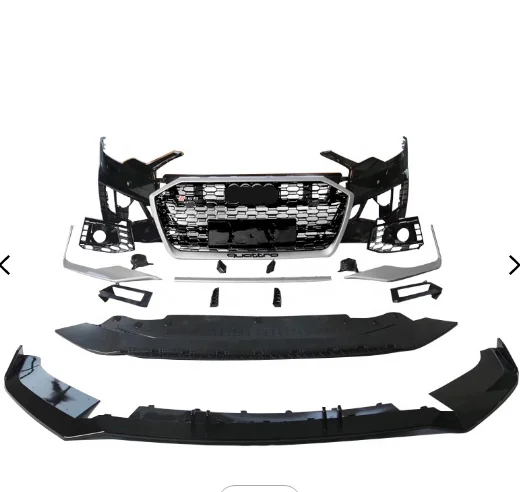 New Style Auto Parts A4 Upgrade to RS4 B9 Front Bumper with Grille with Quattro for audis RS4 2017-2019
New Style Auto Parts A4 Upgrade to RS4 B9 Front Bumper with Grille with Quattro for audis RS4 2017-2019