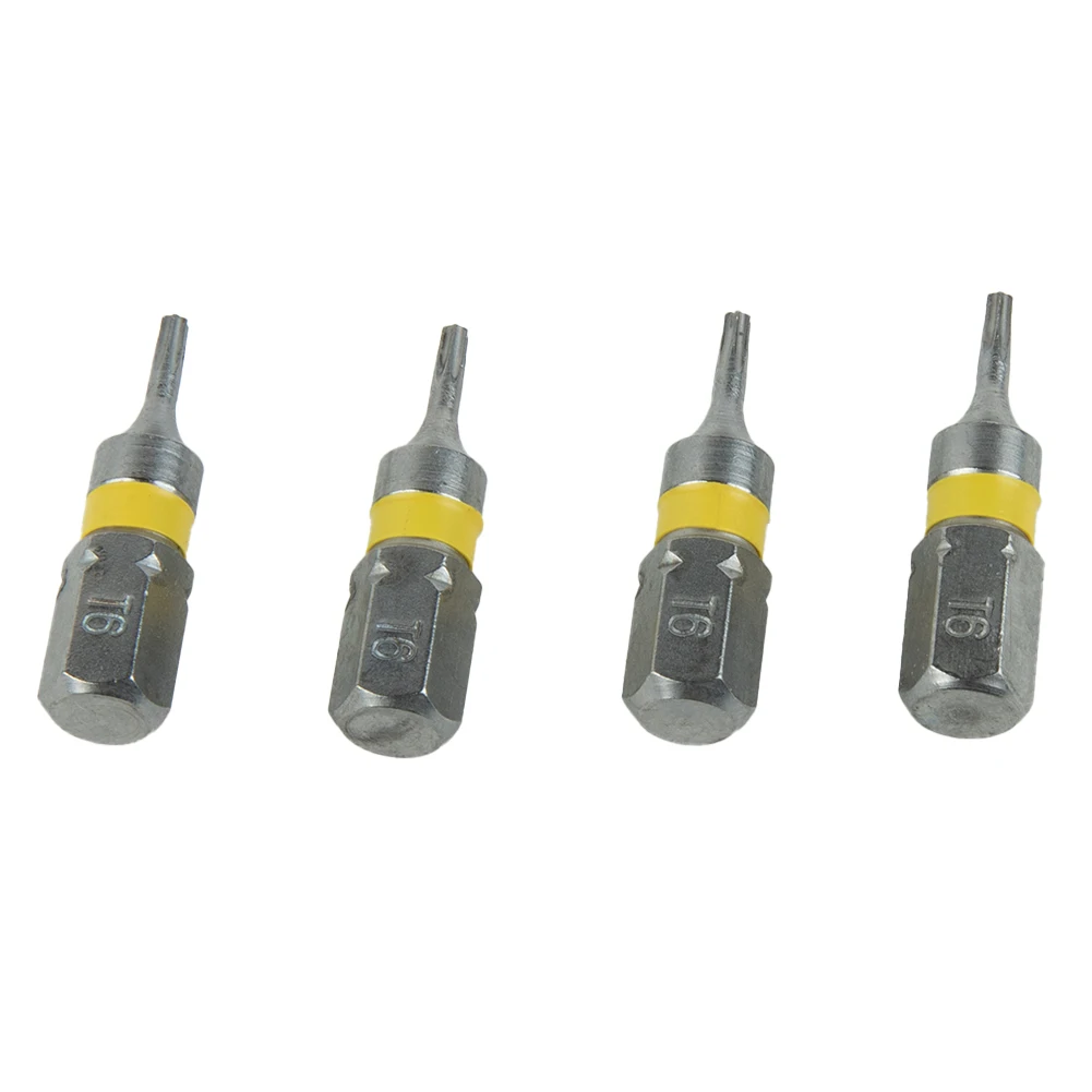 Hand Tools Screwdriver Bit Workshop Equipment Spanner T6-T40 Hex Head 1/4inch 4Pc Hex Shank High Hardness Screw Driver Bit
Hand Tools Screwdriver Bit Workshop Equipment Spanner T6-T40 Hex Head 1/4inch 4Pc Hex Shank High Hardness Screw Driver Bit