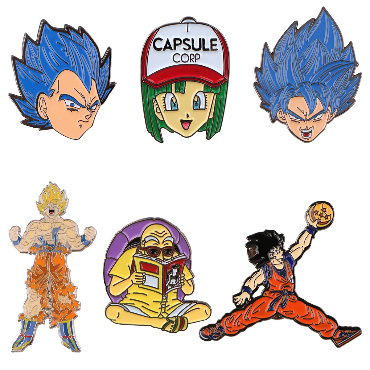 

Anime Character Enamel Pins Cool Cartoon Brooches Clothes Backpack Hat Lapel Badges Fashion Jewelry Accessories Souvenir Gifts