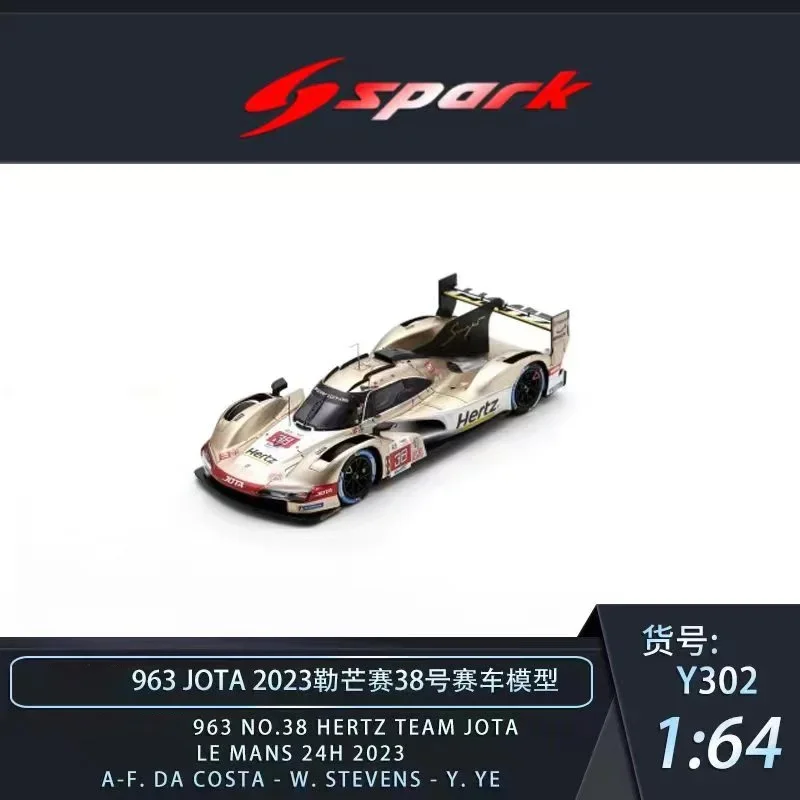 Коллекционная Миниатюрная модель автомобиля PreSale Spark 1:64 963 No.38 HERTZ TEAM JOTA Le Mans 24H 2023
Коллекционная Миниатюрная модель автомобиля PreSale Spark 1:64 963 No.38 HERTZ TEAM JOTA Le Mans 24H 2023