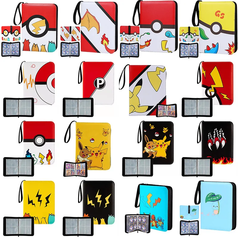 New Anime Pokemon Pokemon Ball Card Collection Book Large Capacity Zipper Set 4 Grid Card Collection Book Birthday Gift
New Anime Pokemon Pokemon Ball Card Collection Book Large Capacity Zipper Set 4 Grid Card Collection Book Birthday Gift