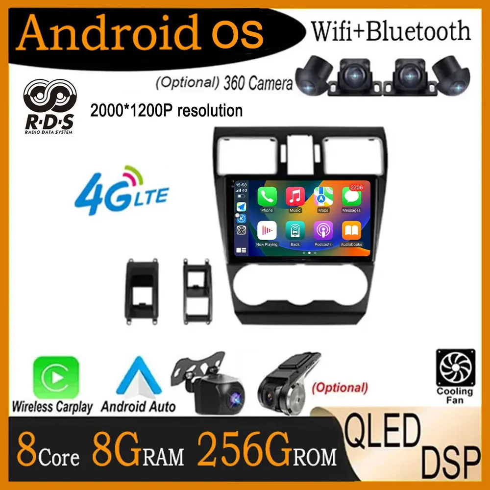 Автомагнитола 9 дюймов для Subaru Forester 4 SJ 2016-2018, Android 14, Автомобильный плеер, радио, видео, Wi-Fi, мультимедийный плеер для Carplay, GPS-навигация
Автомагнитола 9 дюймов для Subaru Forester 4 SJ 2016-2018, Android 14, Автомобильный плеер, радио, видео, Wi-Fi, мультимедийный плеер для Carplay, GPS-навигация