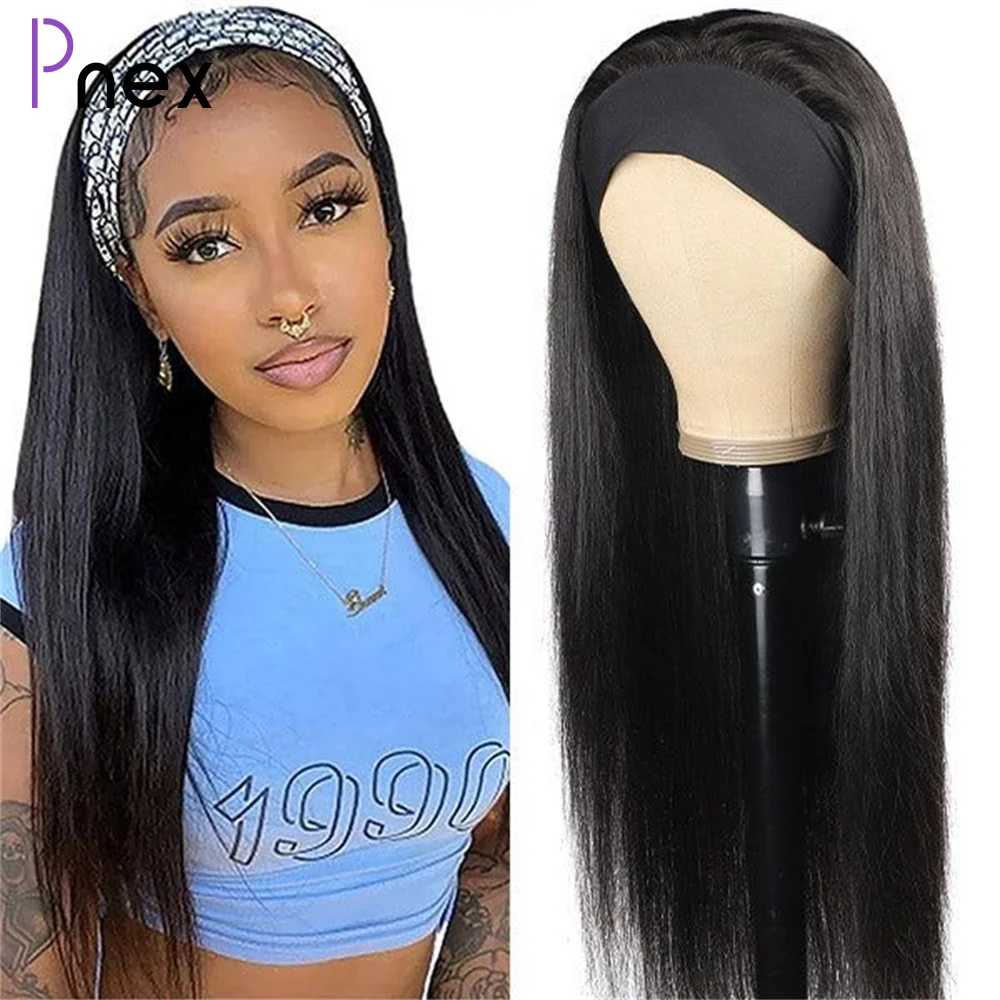 Glueless Straight Headband Wig Human Hair Brazilian Wigs For Black Women Remy Full Machine Made Natural Color 28 30inch
Glueless Straight Headband Wig Human Hair Brazilian Wigs For Black Women Remy Full Machine Made Natural Color 28 30inch
