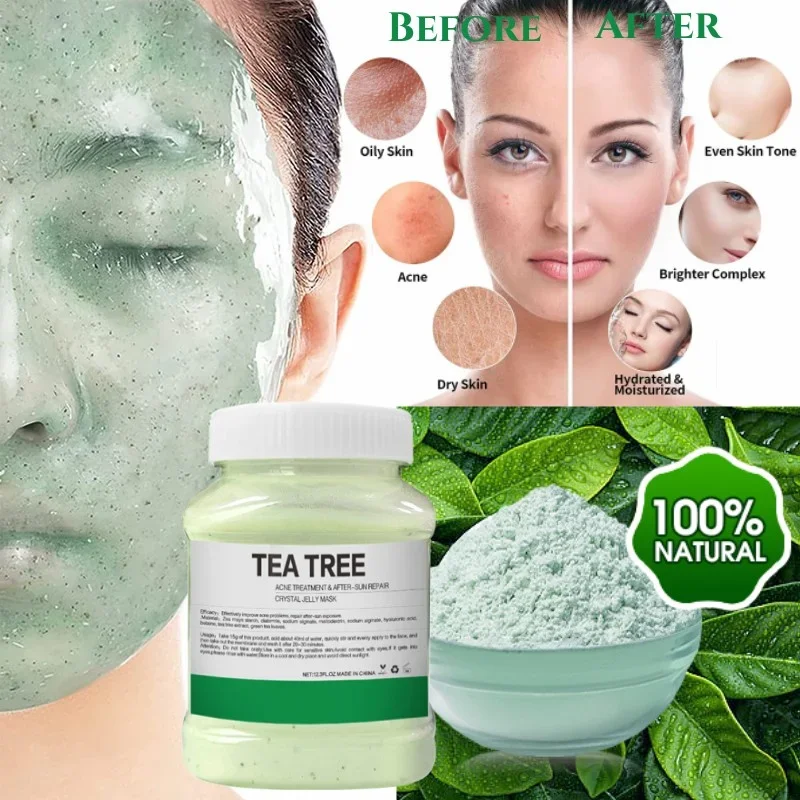 DIY SPA Jelly Mask Powder for Facials, Tea Tree Oil Control,Peel Off Hydro Face for Fight Fine Lines, Dullness Uneven Skin Care
DIY SPA Jelly Mask Powder for Facials, Tea Tree Oil Control,Peel Off Hydro Face for Fight Fine Lines, Dullness Uneven Skin Care