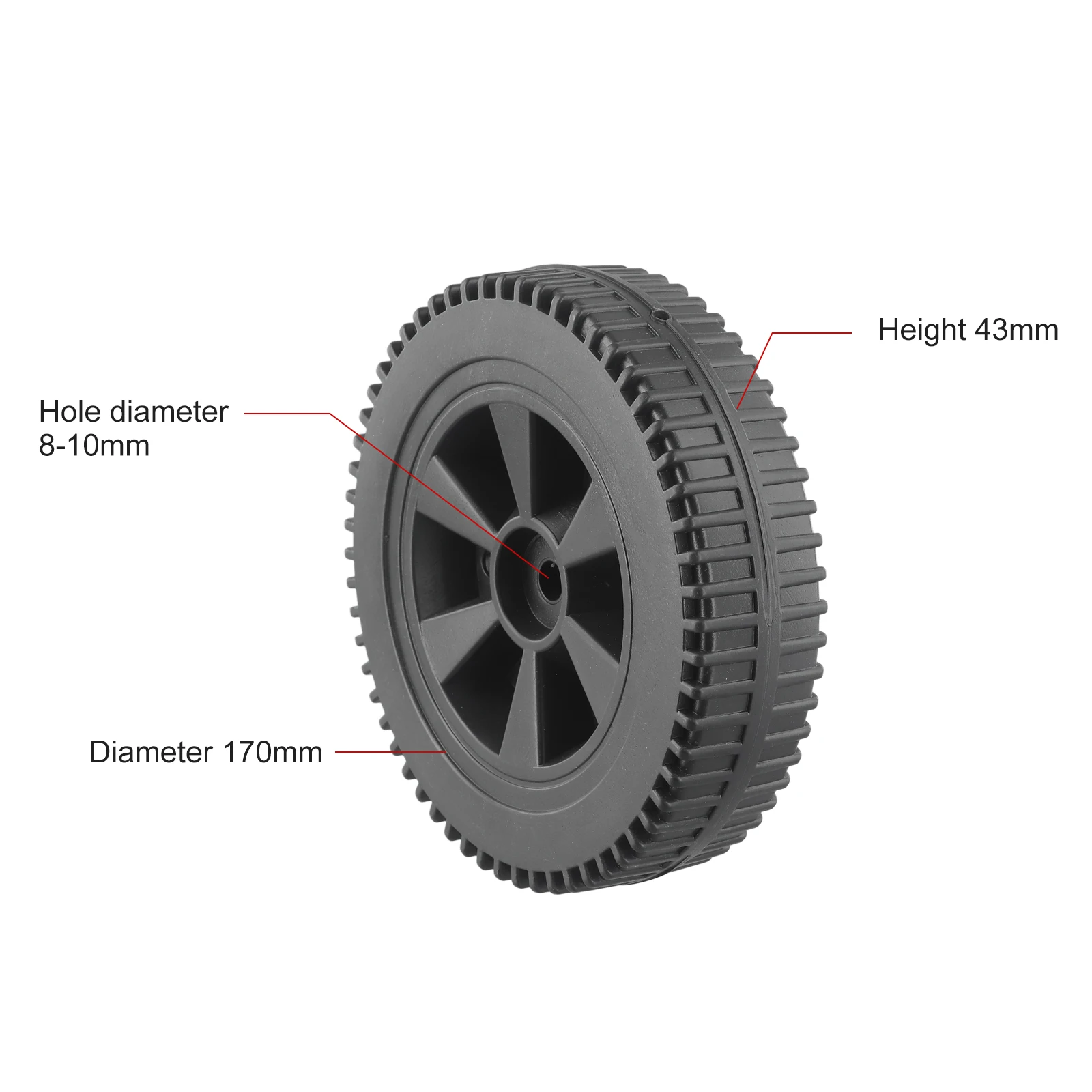 High Quality Practical Grill Wheels Replacement Parts Barbecue Grills Accessories Black For Charbroil Gas Grills 170/177mm
High Quality Practical Grill Wheels Replacement Parts Barbecue Grills Accessories Black For Charbroil Gas Grills 170/177mm
