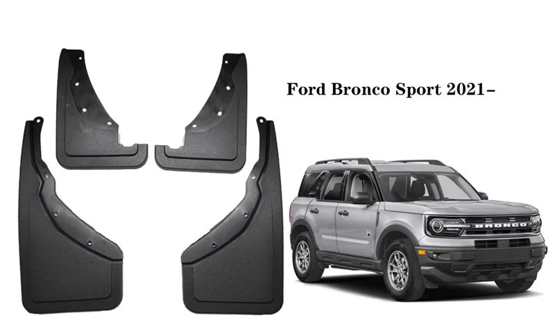 Брызговики передние и задние для Ford Bronco Sport 2021 - 2023 CX430
Брызговики передние и задние для Ford Bronco Sport 2021 - 2023 CX430