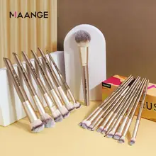 

MAANGE Makeup Brushes Pro Pink Brush Set Powder EyeShadow Blending Eyeliner Eyelash Eyebrow Make Up Beauty Cosmestic Brushes