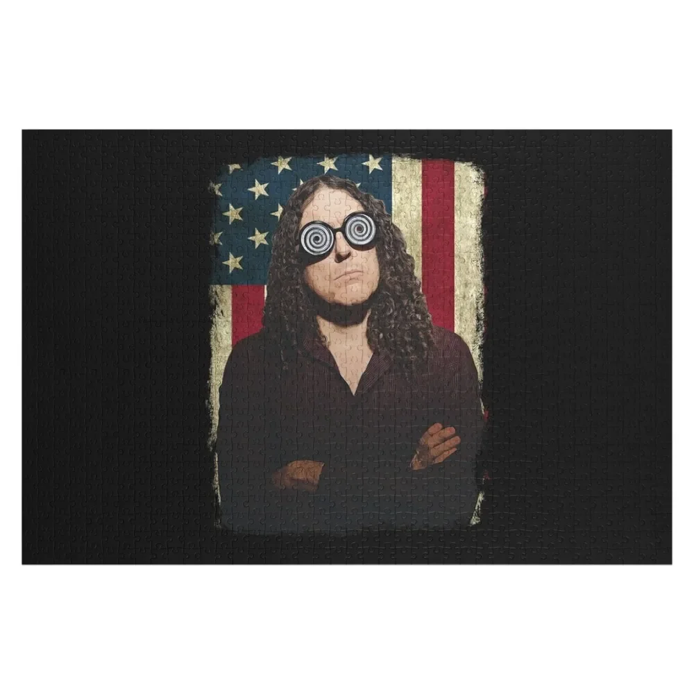 Vintage American Flag Weird Al Yankovic Legend Jigsaw Puzzle Personalized Name Picture Wooden Adults Puzzle
Vintage American Flag Weird Al Yankovic Legend Jigsaw Puzzle Personalized Name Picture Wooden Adults Puzzle