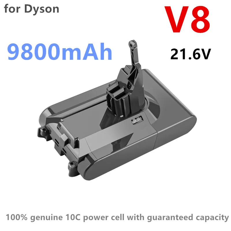 100% original 10C battery cell Dyson V8 21.6V 9800mAh battery replacement wireless V8 vacuum handheld vacuum cleaner battery
100% original 10C battery cell Dyson V8 21.6V 9800mAh battery replacement wireless V8 vacuum handheld vacuum cleaner battery