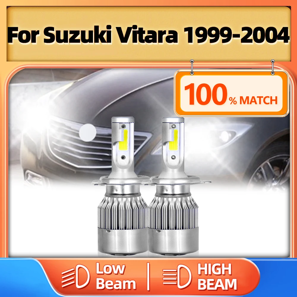 120W H4 Canbus Led Headlight 20000LM Turbo Lamp 12V 6000K White Car Light For Suzuki Vitara 1999 2000 2001 2002 2003 2004
120W H4 Canbus Led Headlight 20000LM Turbo Lamp 12V 6000K White Car Light For Suzuki Vitara 1999 2000 2001 2002 2003 2004