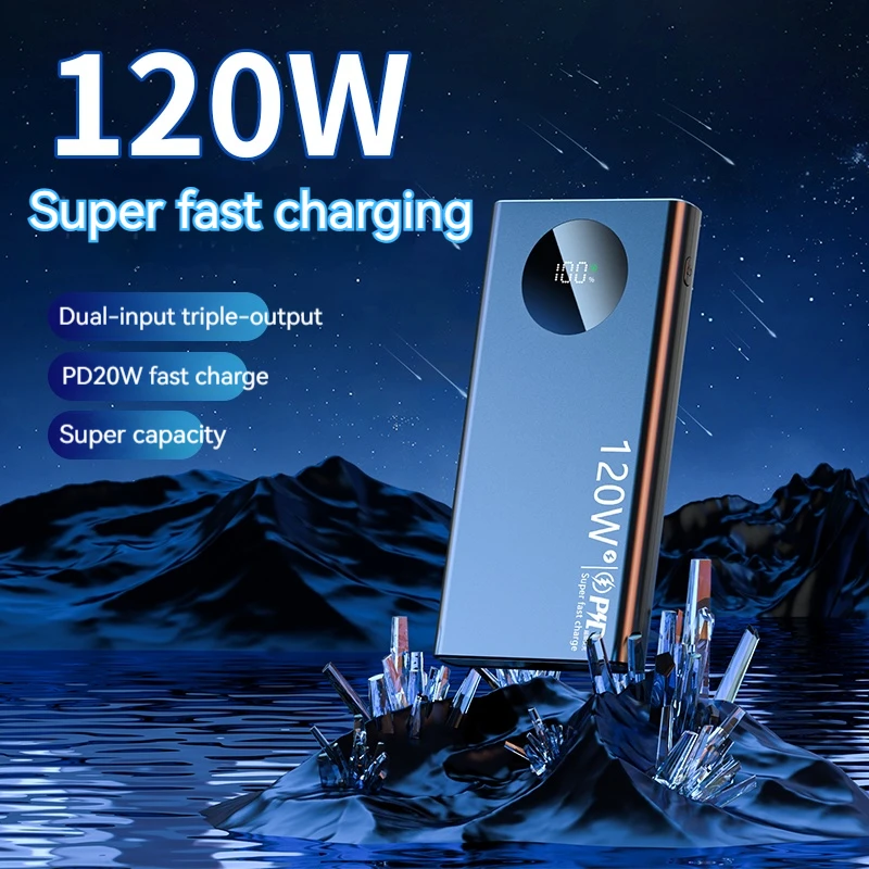 

New Trending QC3.0 Power Bank Portable Battery Chargers PD 20W Fast Charging 10000mAh 20000mAh Powerbank