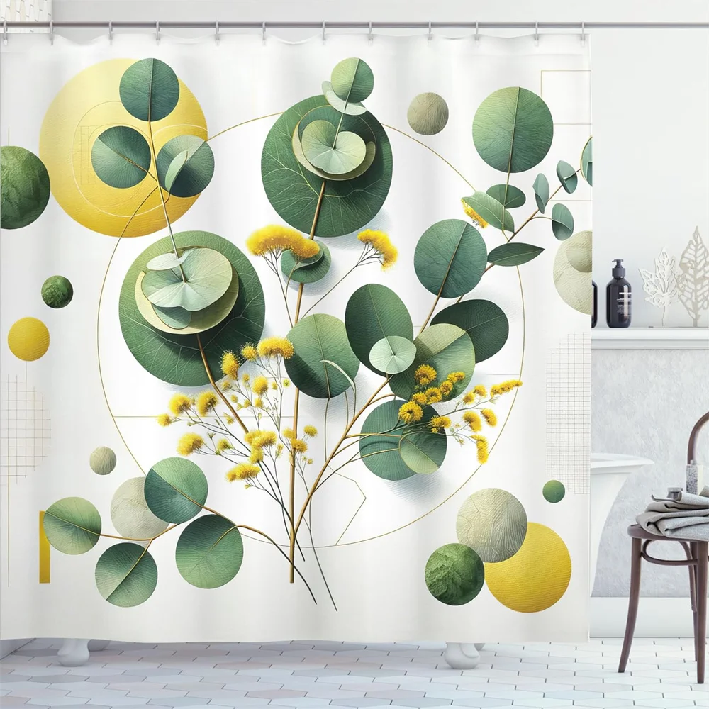 Bathroom Shower Curtains With Green foliage, emerald Shades of abstract exotic leaves and Floral Fabric for Bathroom Decor
Bathroom Shower Curtains With Green foliage, emerald Shades of abstract exotic leaves and Floral Fabric for Bathroom Decor