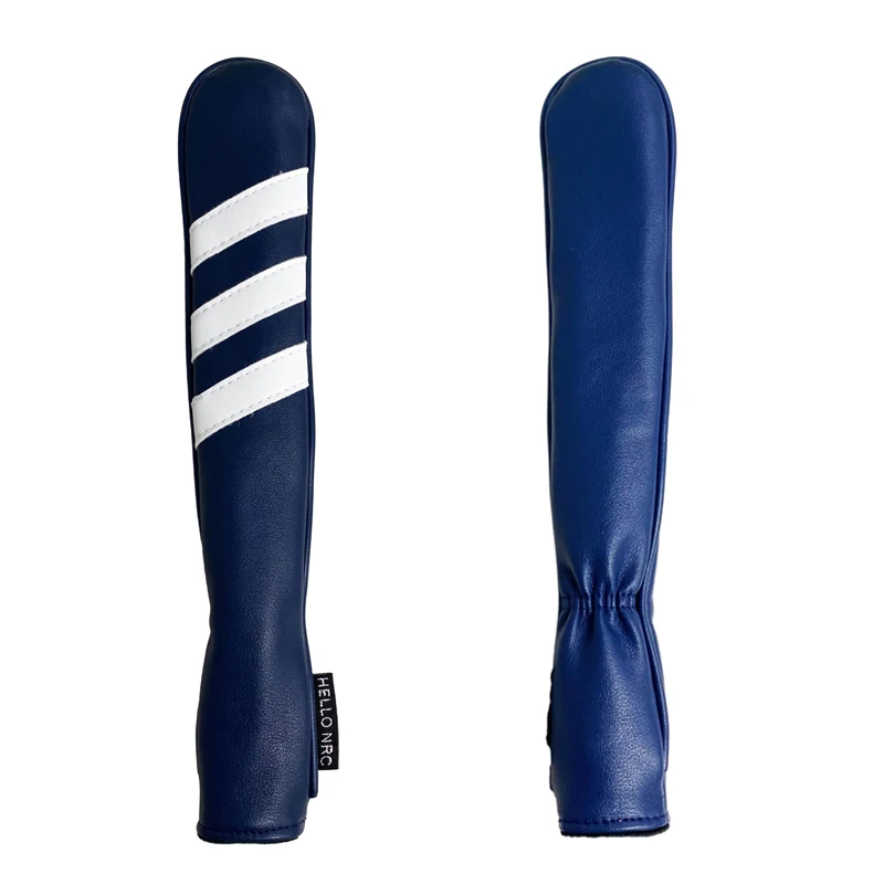Golf Alignment Rod Cover Striped Case Holder Headcover PU Leather for Aiming Exercise Training Aid Head Protection Accessories Golf Alignment Rod Cover Striped Case Holder Headcover PU Leather for Aiming Exercise Training Aid Head Protection Accessories