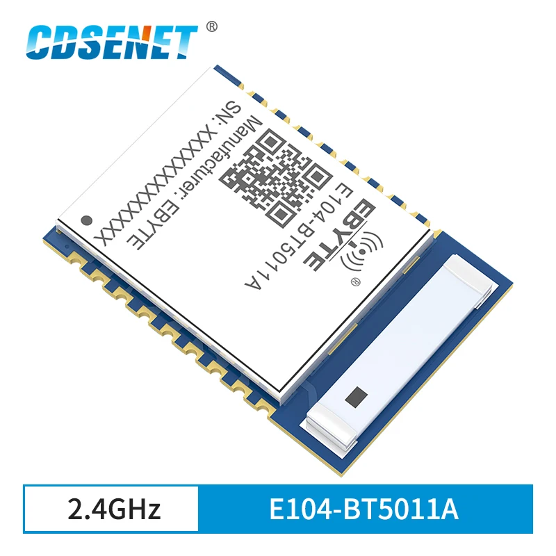 nRF52811 BLE5.0 2.4GHz Blutooth to Serial Port Transparent Long Range Module CDSENET E104-BT5011A Wireless Data Transmission
nRF52811 BLE5.0 2.4GHz Blutooth to Serial Port Transparent Long Range Module CDSENET E104-BT5011A Wireless Data Transmission