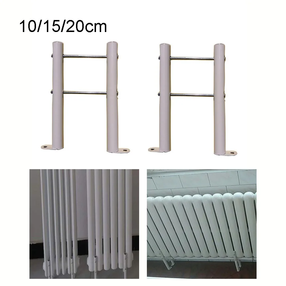 

2pcs Radiator Floor Bracket Cast Iron Radiator Feet Thickened Home Heating Floor Bracket Vertical Fixed Bracket 10cm 15cm 20cm