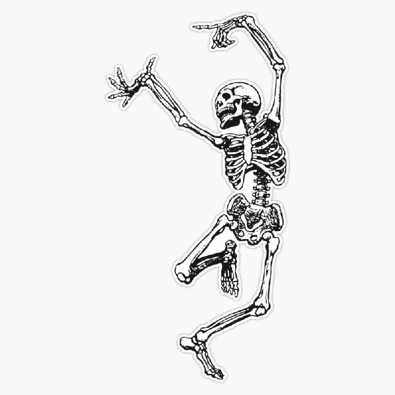 1pc Dancing Skull Skeleton Having Fun Sticker Vinyl Waterproof Sticker Decal Car Laptop Wall Window Bumper Stickers
1pc Dancing Skull Skeleton Having Fun Sticker Vinyl Waterproof Sticker Decal Car Laptop Wall Window Bumper Stickers