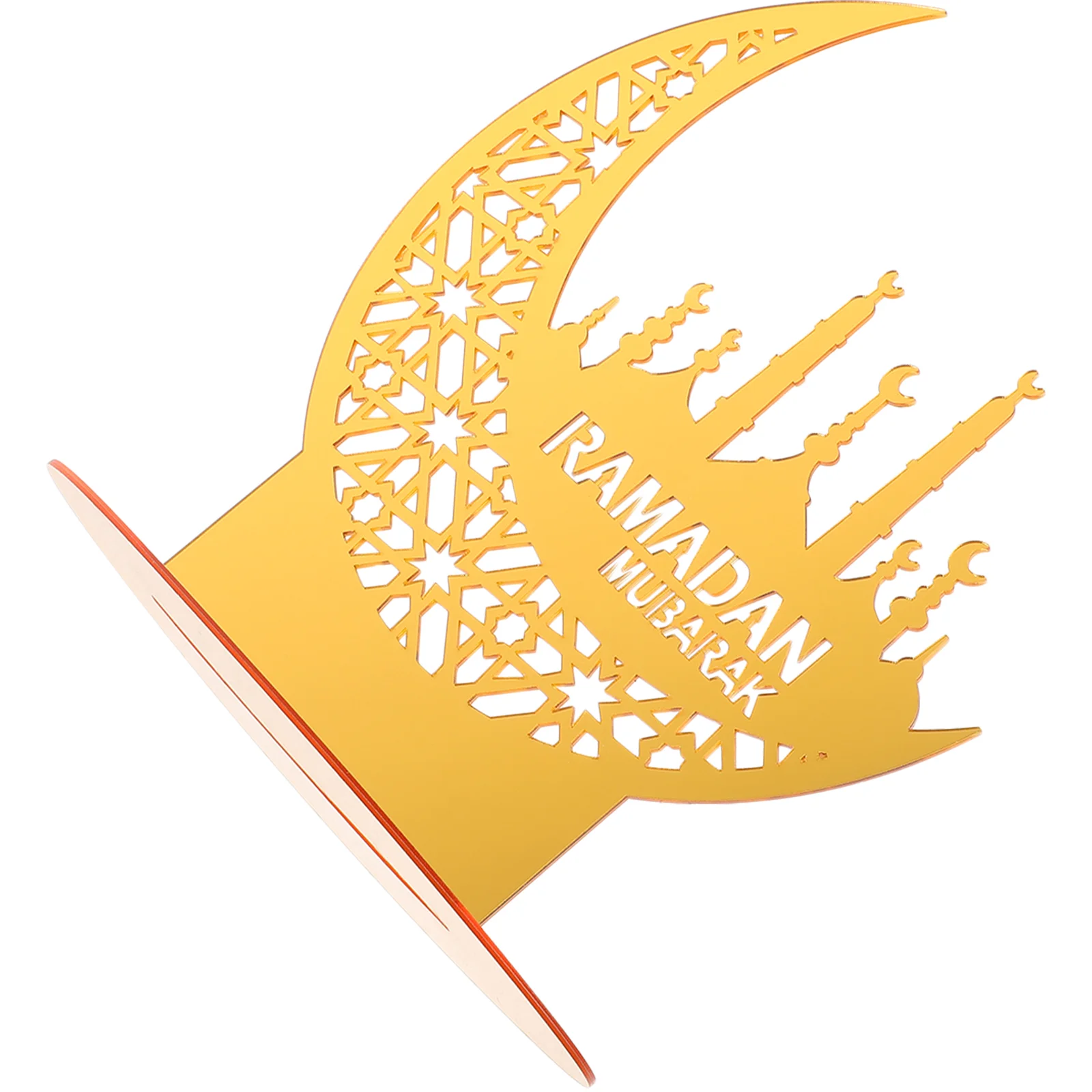 Настольный акриловый зеркальный стол Eid Al-Fitr в этническом стиле с полумесяцем, праздничные украшения для дома (bt257 двустороннее золото)
Настольный акриловый зеркальный стол Eid Al-Fitr в этническом стиле с полумесяцем, праздничные украшения для дома (bt257 двустороннее золото)