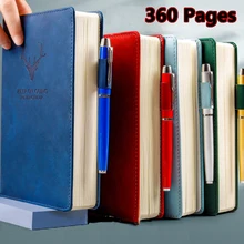 360 Pages Super Thick A5 Notebook And Journal Weekly Daily Planner Agenda Personal Diary Business Notepad School Office Supplies
360 Pages Super Thick A5 Notebook And Journal Weekly Daily Planner Agenda Personal Diary Business Notepad School Office Supplies