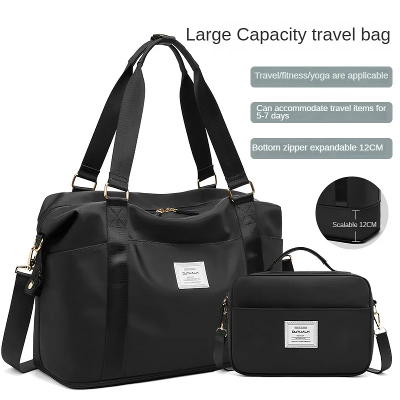 Travel bag Short-haul luggage portable expandable large-capacity storage bag Dry and wet separation storage bag
Travel bag Short-haul luggage portable expandable large-capacity storage bag Dry and wet separation storage bag