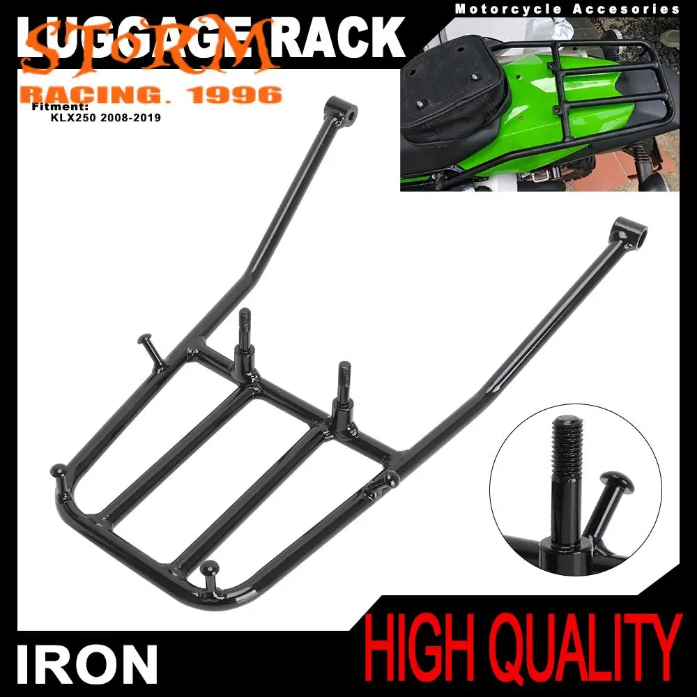 MotorcycleAccessories Rear Solo Seat Luggage Rack Support Shelf For KAWASAKI KLX250 KLX 250 2008-2019 Motocross Dirt Pit Bike
MotorcycleAccessories Rear Solo Seat Luggage Rack Support Shelf For KAWASAKI KLX250 KLX 250 2008-2019 Motocross Dirt Pit Bike