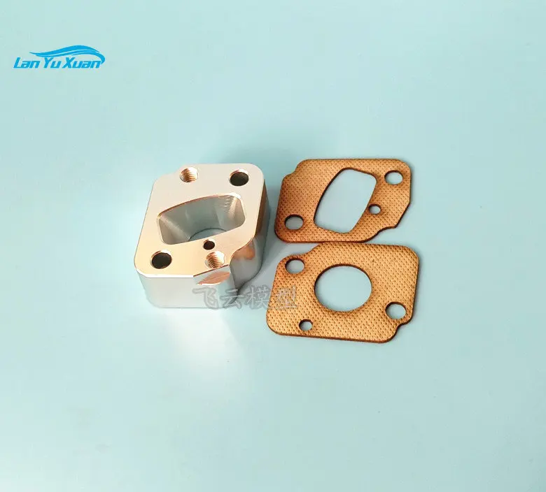 WYK33 cylinder carburetor seat/aluminum alloy intake seat for remote control gasoline ship model
WYK33 cylinder carburetor seat/aluminum alloy intake seat for remote control gasoline ship model