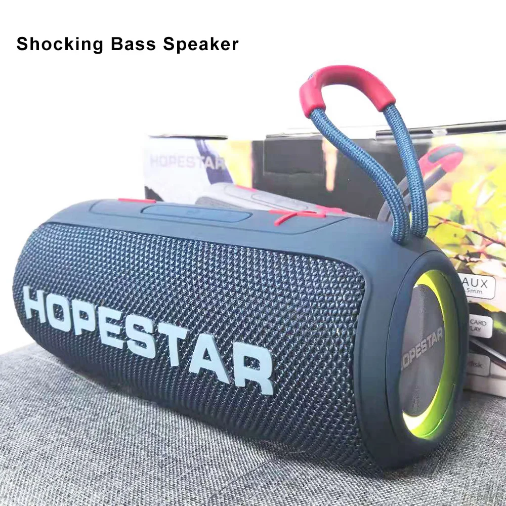 Портативная Беспроводная колонка Hopestar с ударопрочными басами, уличный Водонепроницаемый мини стерео сабвуфер, радио, U-диск, TF-карта, воспроизведение AUX
Портативная Беспроводная колонка Hopestar с ударопрочными басами, уличный Водонепроницаемый мини стерео сабвуфер, радио, U-диск, TF-карта, воспроизведение AUX