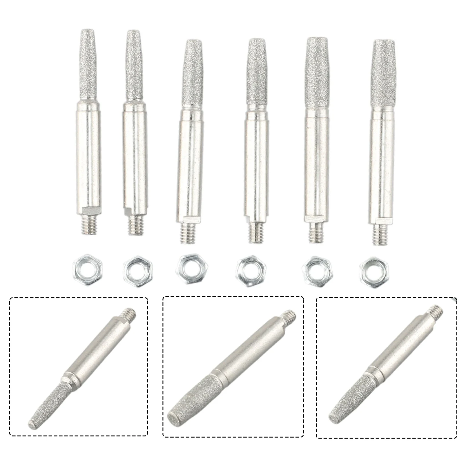 Practical Replacement High-Quality Materials Durable Grinding Head Hand Tools 4.0mm/5.0mm/6.0mm 50mm / 1.96Inch 6pcs Diamond Set
Practical Replacement High-Quality Materials Durable Grinding Head Hand Tools 4.0mm/5.0mm/6.0mm 50mm / 1.96Inch 6pcs Diamond Set