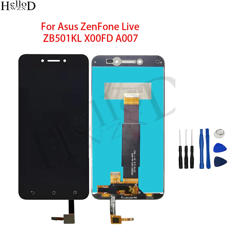 High Quality LCD Screen For Asus ZenFone Live ZB501KL X00FD A007 LCD Display Touch Screen Digitizer Assembly Replacement Parts
High Quality LCD Screen For Asus ZenFone Live ZB501KL X00FD A007 LCD Display Touch Screen Digitizer Assembly Replacement Parts