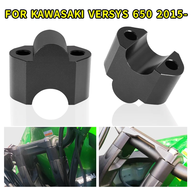 BIKE GP Motorcycle Handlebar Riser 30mm For Kawasaki Versys 650 2015-ON Stainless Steel Handle Clamp
BIKE GP Motorcycle Handlebar Riser 30mm For Kawasaki Versys 650 2015-ON Stainless Steel Handle Clamp