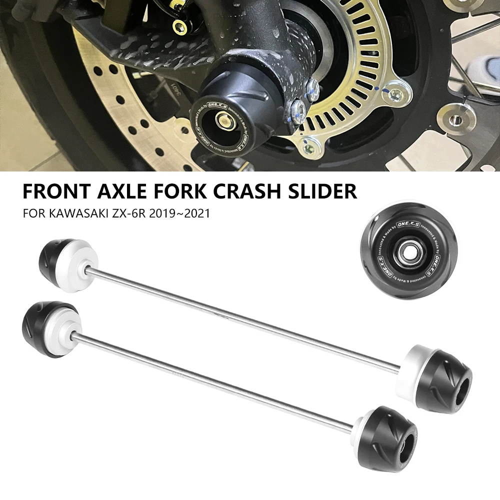 ZX6R Motorcycle Front Rear Wheel Fork Slider Axle Crash Protector Cap For KAWASAKI ZX-6R 2019-2021 Modified Accessories
ZX6R Motorcycle Front Rear Wheel Fork Slider Axle Crash Protector Cap For KAWASAKI ZX-6R 2019-2021 Modified Accessories