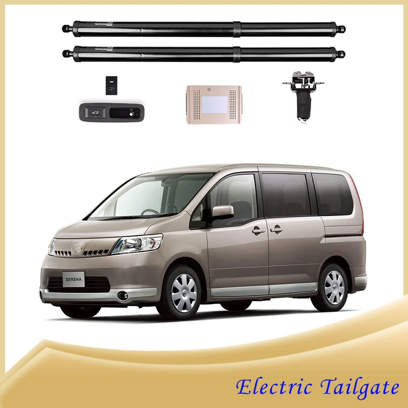 New for Nissan Serena C25 C26 C27 Electric tailgate modified tailgate car modification automatic lifting rear door car parts
New for Nissan Serena C25 C26 C27 Electric tailgate modified tailgate car modification automatic lifting rear door car parts