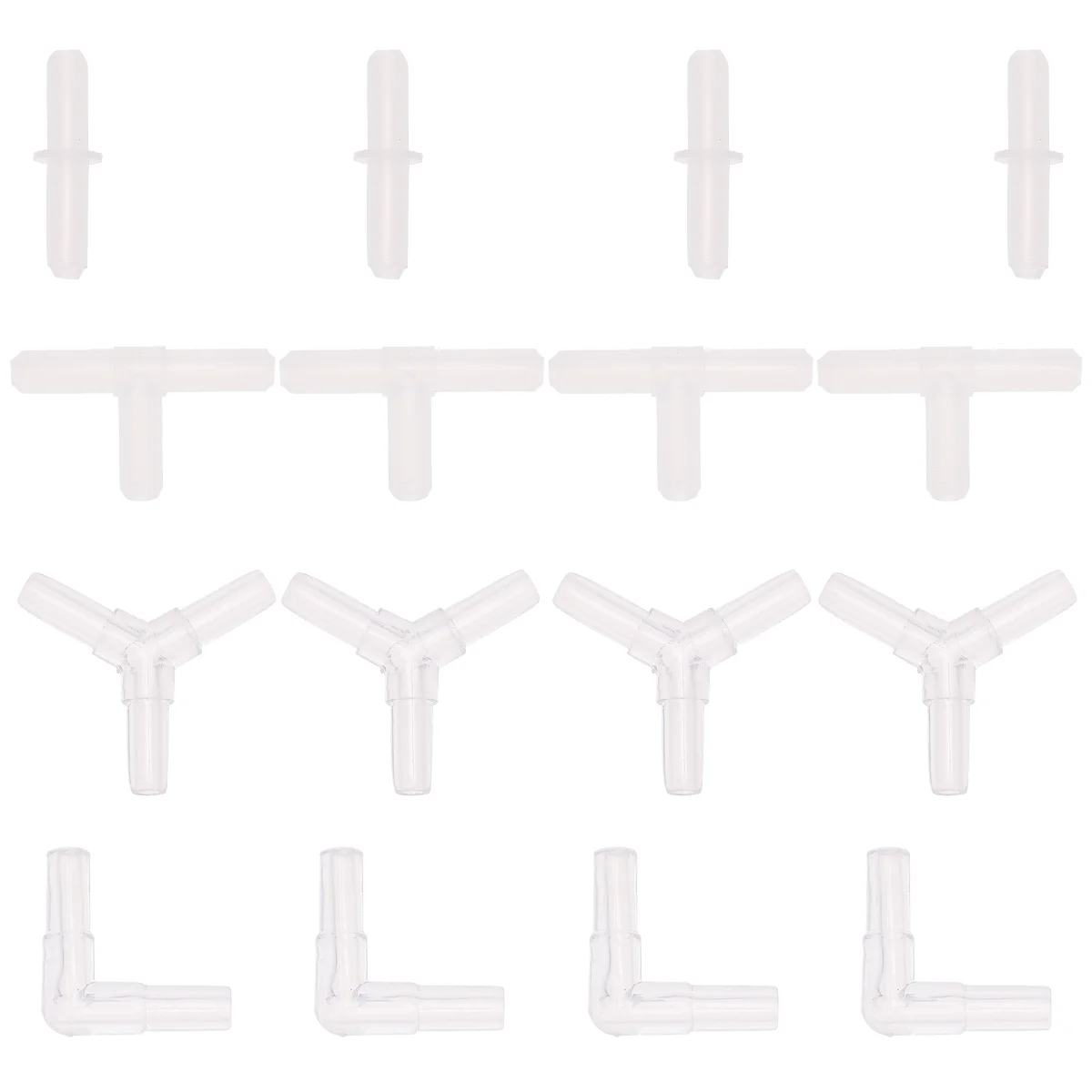 Practical Oxygen Pump Pipe Air Connector Oxygen Pipe Air Pump Fitting Accessory for Aquarium Fish Tank (10pcs for Each)
Practical Oxygen Pump Pipe Air Connector Oxygen Pipe Air Pump Fitting Accessory for Aquarium Fish Tank (10pcs for Each)