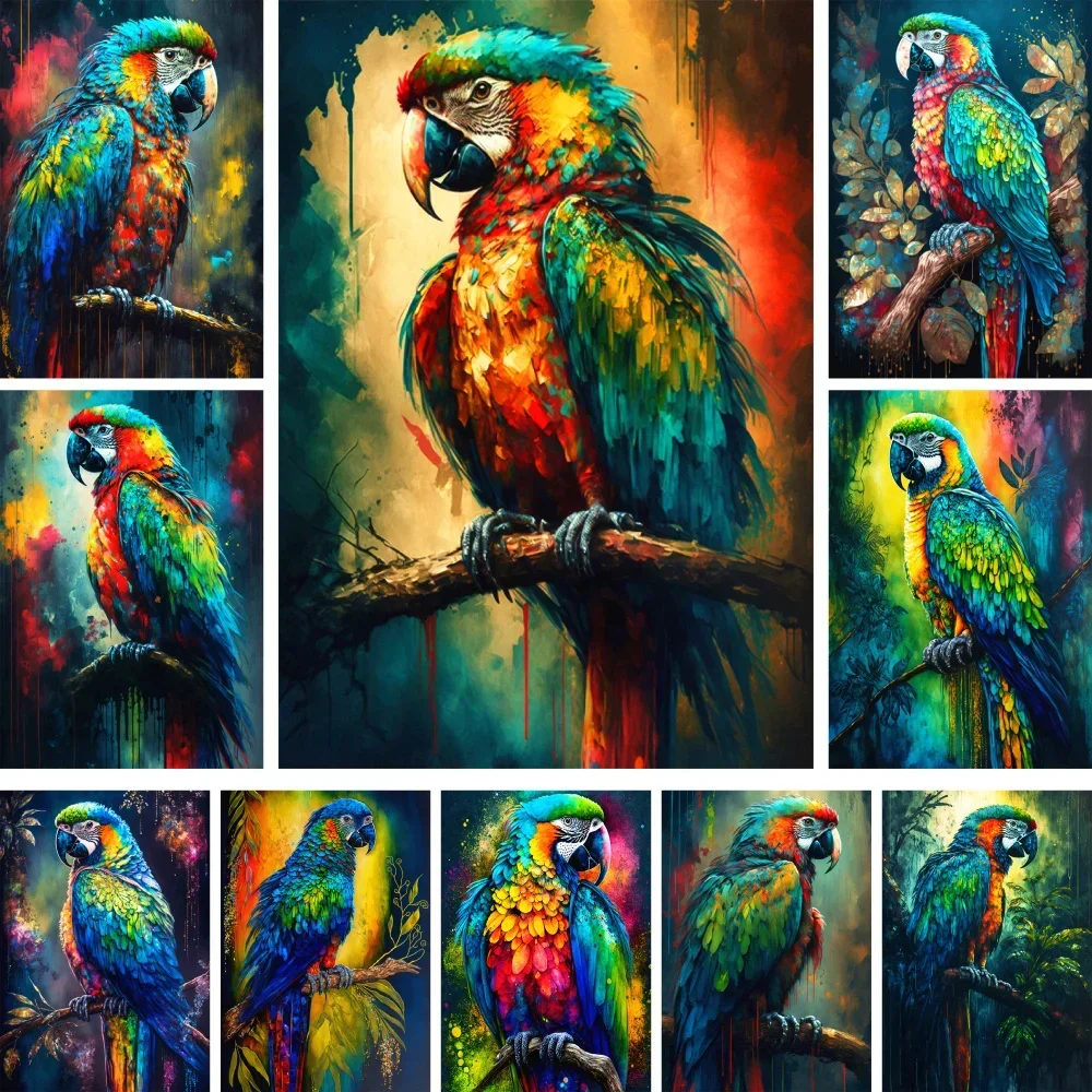 Bird Parrot Paint By Numbers Package Oil Paints 50*70 Painting On Canvas Handmade For Children Handicraft Wall Art For Drawing
Bird Parrot Paint By Numbers Package Oil Paints 50*70 Painting On Canvas Handmade For Children Handicraft Wall Art For Drawing