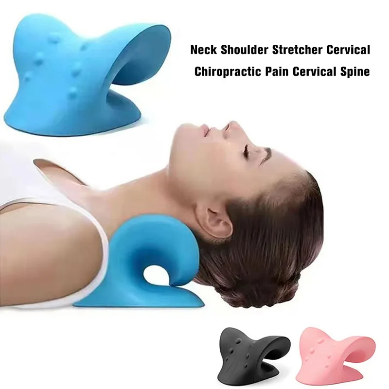Neck Massage Pillow Neck Shoulder Cervical Spine Chiropractic Traction Device Massage Pillow for Pain Relief Body Neck Massager
Neck Massage Pillow Neck Shoulder Cervical Spine Chiropractic Traction Device Massage Pillow for Pain Relief Body Neck Massager
