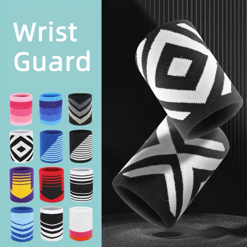 1 Pair Colorful Polyester Cotton Adult Kid Sport Sweat Band Wrist Protector Gym Running Safety Wrist Support Brace Wrap Bandage
1 Pair Colorful Polyester Cotton Adult Kid Sport Sweat Band Wrist Protector Gym Running Safety Wrist Support Brace Wrap Bandage
